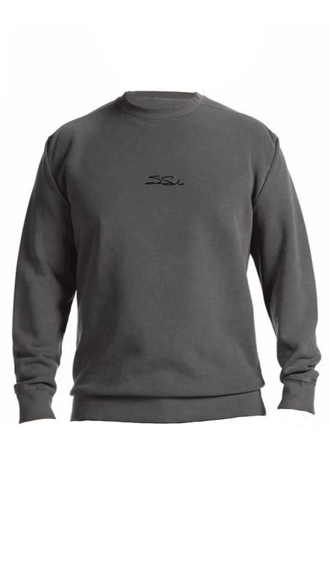 Dark Gray Crewneck Sweatshirt
